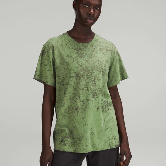 lululemon athletica Tops - Lululemon All Yours Short Sleeve T-Shirt Dark Olive/Brown Medium